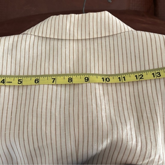 Vintage J Peterman Button down Equestrian style 💯% linen jacket. - Picture 11 of 11